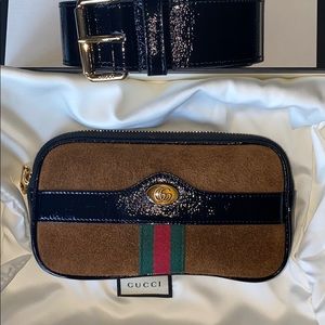 SOLD Gucci Ophedia Mini Beltbag Suede